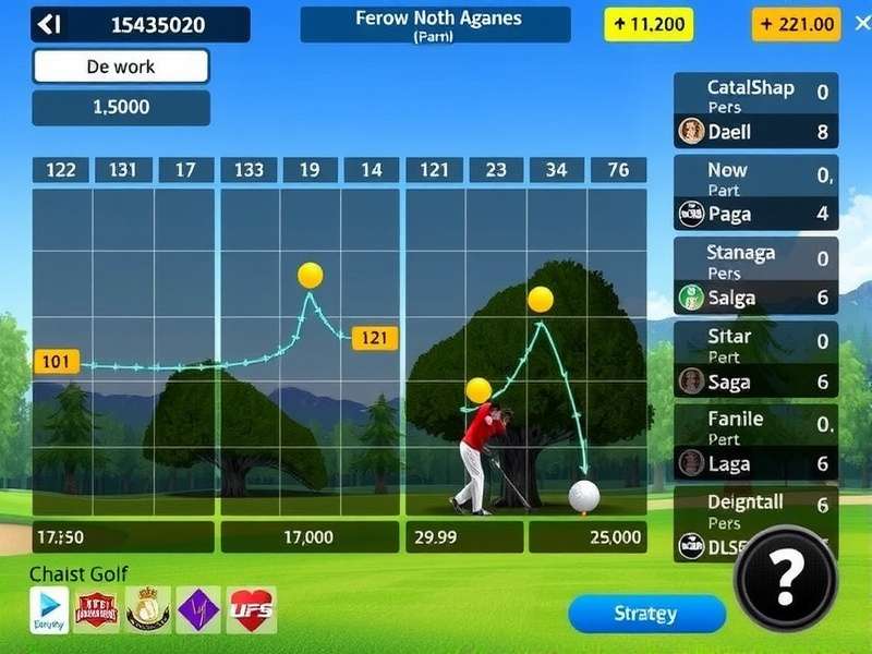 Golf Fantasy Masters Gameplay Screenshot